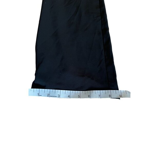 Womyn Black Pants Size 16 Polyester Spandex All About Zips  Made in USA NEW - Picture 11 of 11